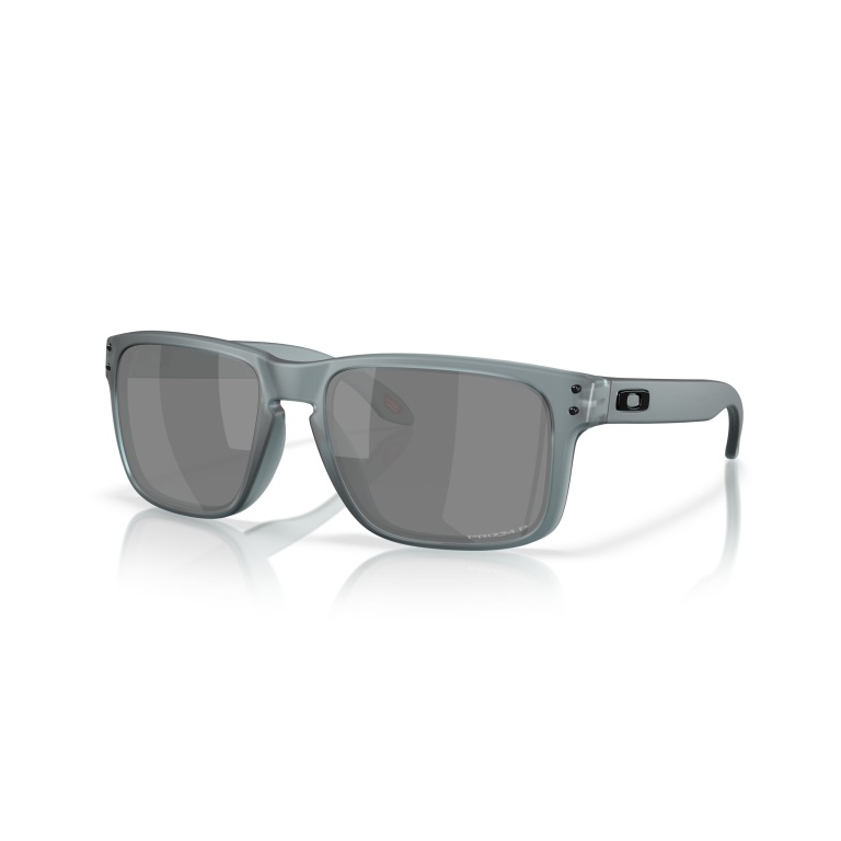 Oakley Sonnenbrille Holbrook (Glasfarbe: Prizm black polarized) crystal grau matt - 1 Brille